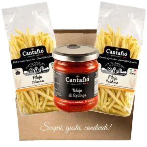 Box ‘Nduja di Spilinga e Fileja Calabrese – Maccheroni al ferretto