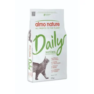 Almo Nature Cat Daily Maintenance Pollo e Tacchino kg 12